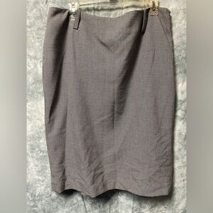 Black and white gingham checkered skirt